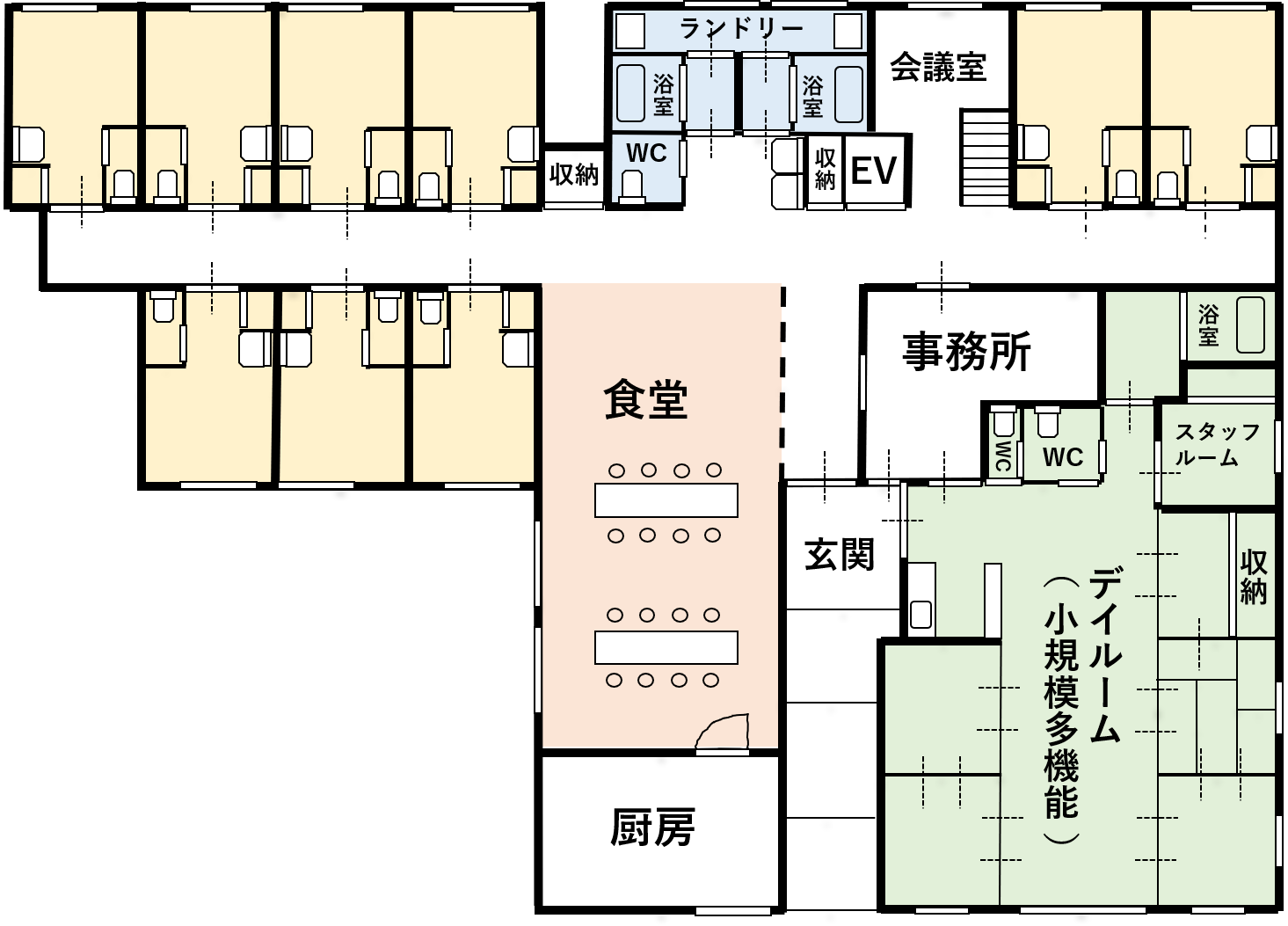 小規模多機能平面図